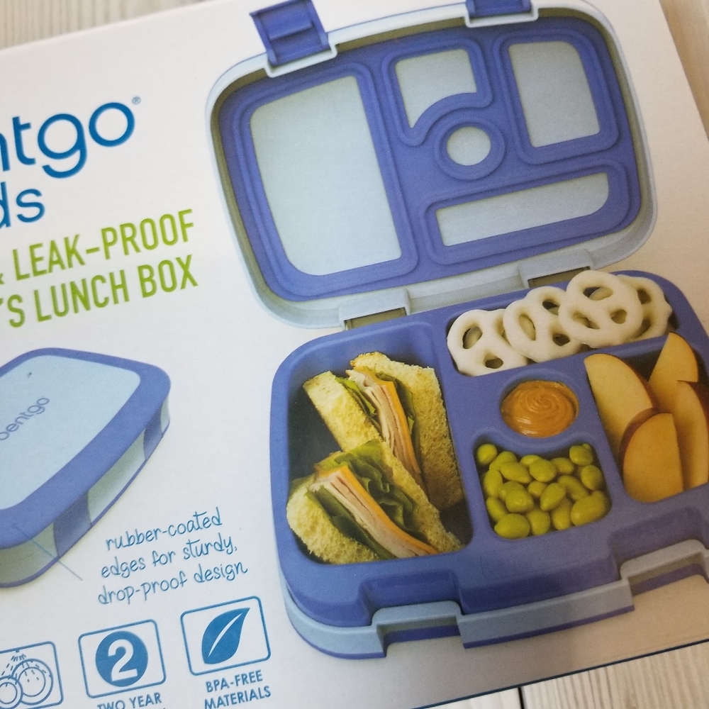 Bentgo Sky Blue kids durable & leak-proof lunch box NWT - Picture 11 of 14